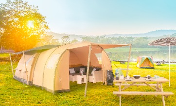 TENTE GLAMPING LUXE